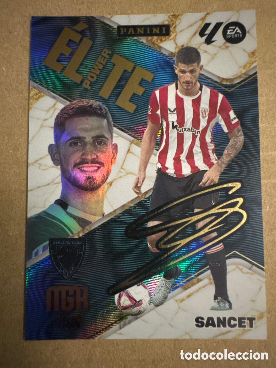 Fu&szlig;ball-Sticker: #v P17 17 Oihan Sancet Athletic Club Bilbao ELITE Power Megacracks 25 26 2025 2026 MGK