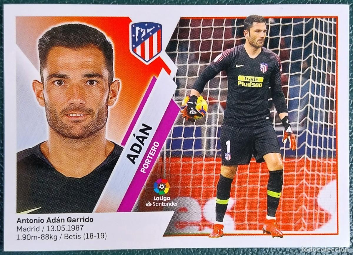 Cromos de f&uacute;tbol: 2 ADAN ATLETICO DE MADRID CROMOS ALBUM EDICIONES ESTE 2019 2020 19 20