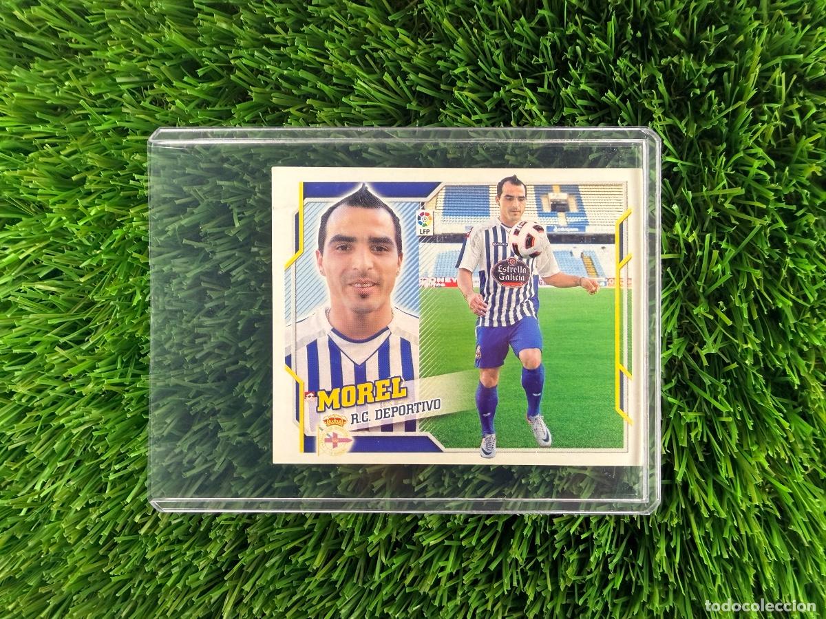 Cromos de f&uacute;tbol: N&ordm; 43 Morel &Uacute;ltimos Fichajes RC Deportivo Liga Este 10 11