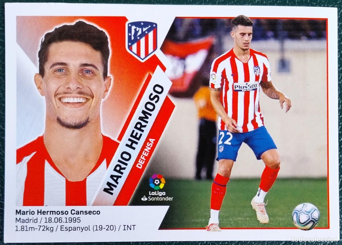 Fu&szlig;ball-Sticker: 4 BIS MARIO HERMOSO ATLETICO DE MADRID CROMOS ALBUM EDICIONES ESTE 2019 2020 19 20
