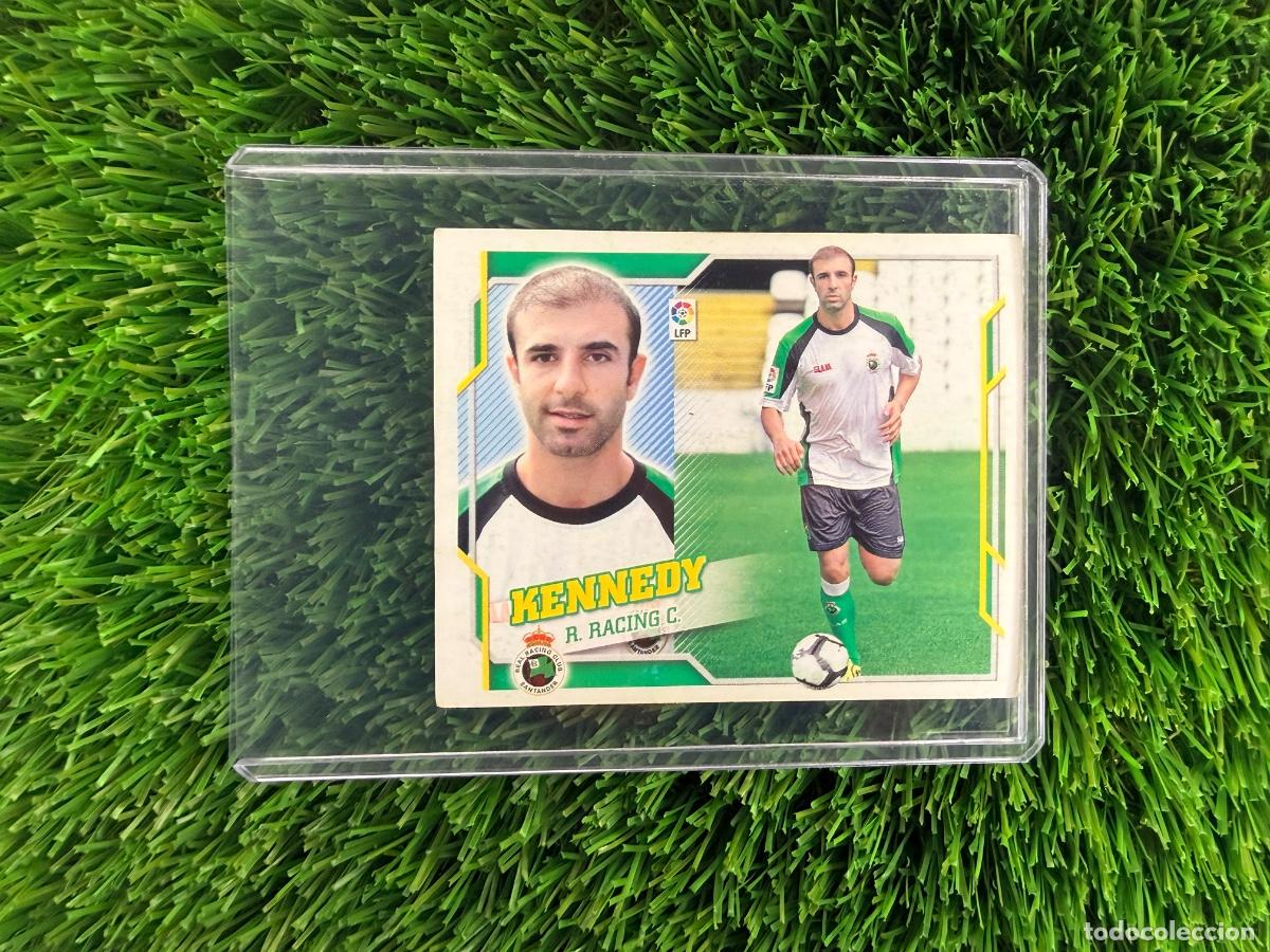 Cromos de f&uacute;tbol: N&ordm; 8 Kennedy &Uacute;ltimos Fichajes R Racing Club Liga Este 10 11