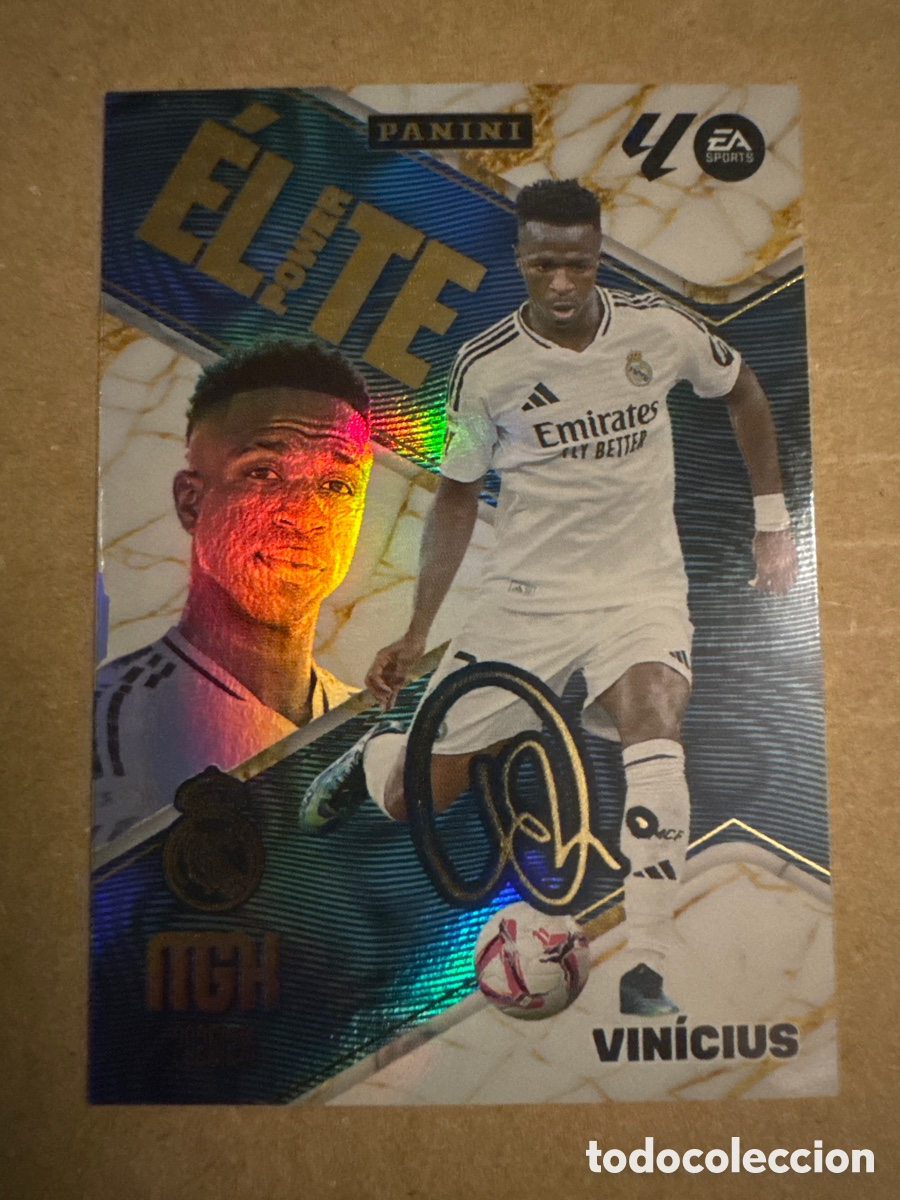 Cromos de f&uacute;tbol: VER FOTOS # P18 18 Vinicius Jr Real Madrid Vini Junior ELITE Power Megacracks 25 26 2025 2026 MGK