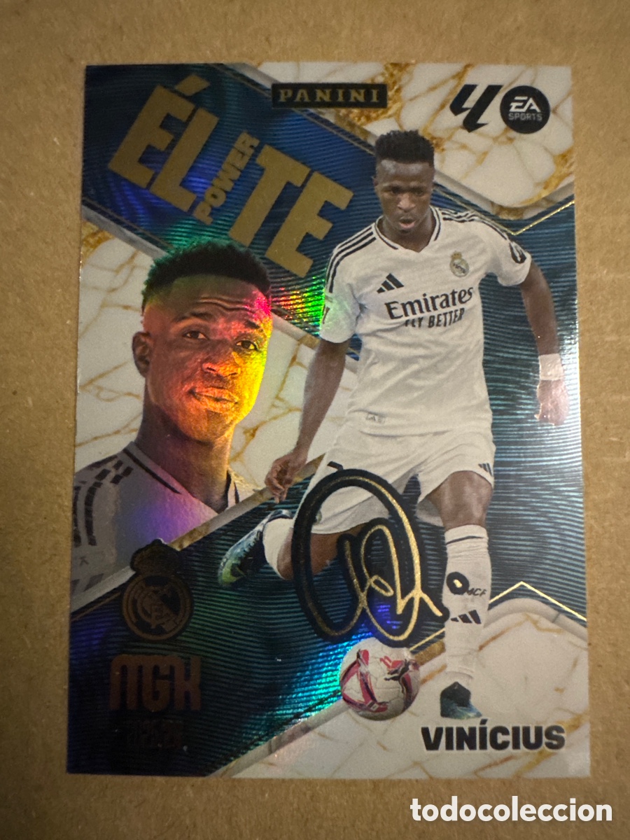 Cromos de f&uacute;tbol: #v P18 18 Vinicius Jr Real Madrid Vini Junior ELITE Power Megacracks 25 26 2025 2026 MGK