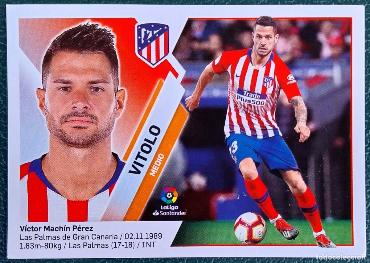 Cromos de f&uacute;tbol: 12B / 12 B VITOLO ATLETICO DE MADRID CROMOS ALBUM EDICIONES ESTE 2019 2020 19 20