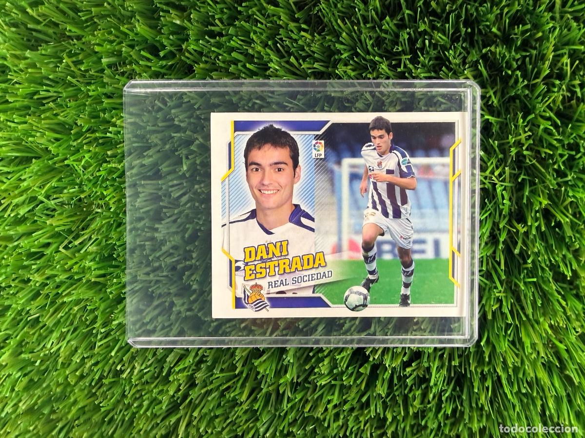 Cromos de f&uacute;tbol: N&ordm; 7B Dani Estrada Real Sociedad Liga Este 10 11