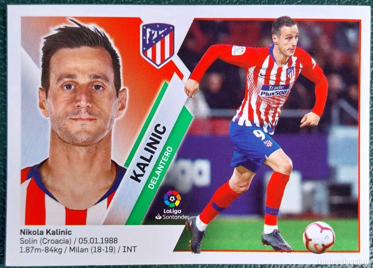 Cromos de f&uacute;tbol: 16 KALINIC ATLETICO DE MADRID CROMOS ALBUM EDICIONES ESTE 2019 2020 19 20