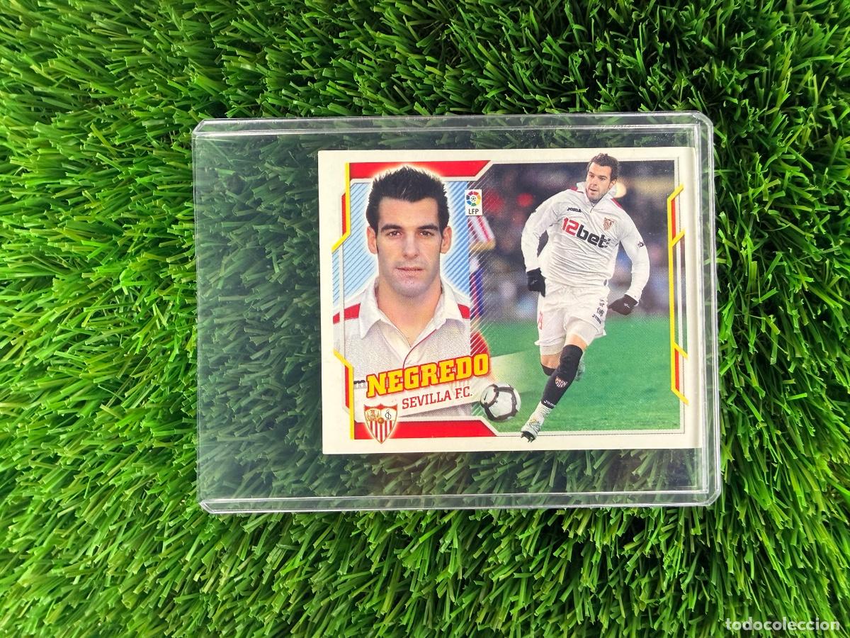 Cromos de f&uacute;tbol: N&ordm; 14B Negredo Sevilla FC Liga Este 10 11