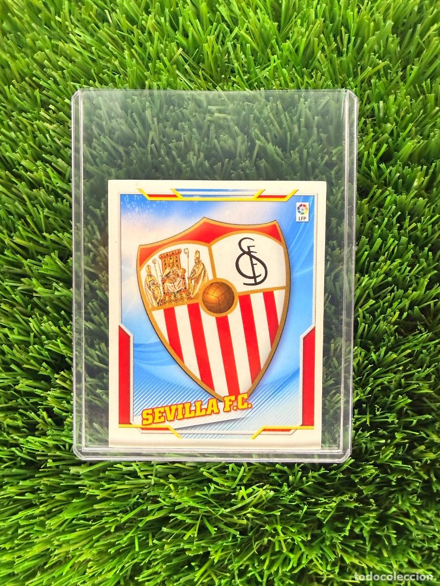 Cromos de f&uacute;tbol: Escudo Sevilla FC Liga Este 10 11