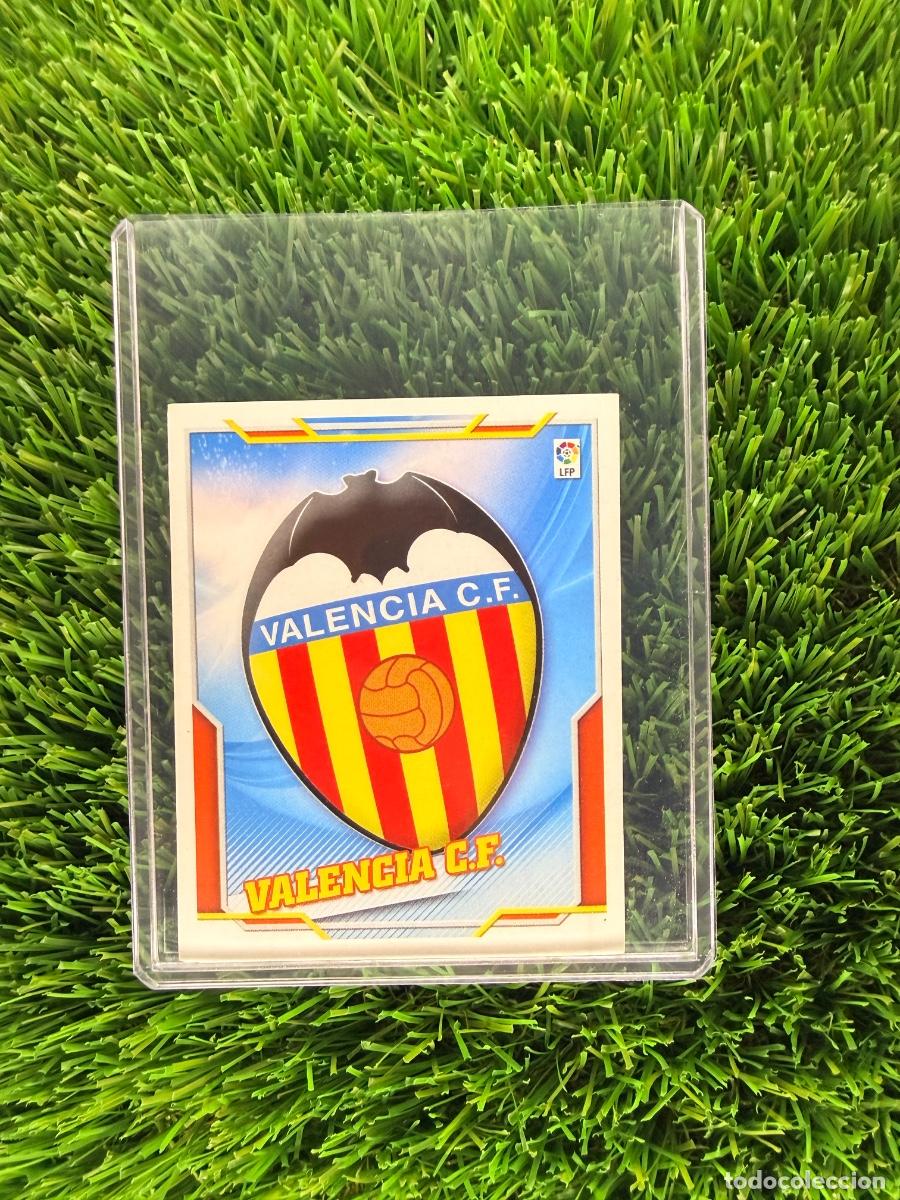 Cromos de f&uacute;tbol: Escudo Valencia CF Liga Este 10 11