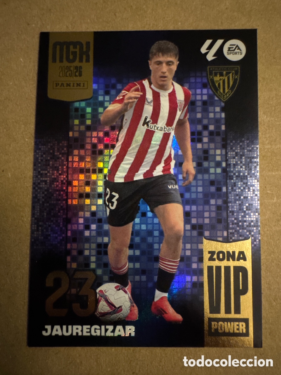 Cromos de f&uacute;tbol: # P397 397 Jauregizar Athletic Club Bilbao Zona VIP Power Megacracks 25 26 2025 2026 MGK