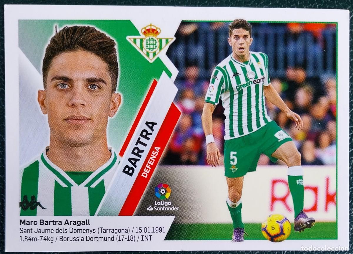 Cromos de f&uacute;tbol: 6A / 6 A BARTRA REAL BETIS CROMOS ALBUM EDICIONES ESTE 2019 2020 19 20