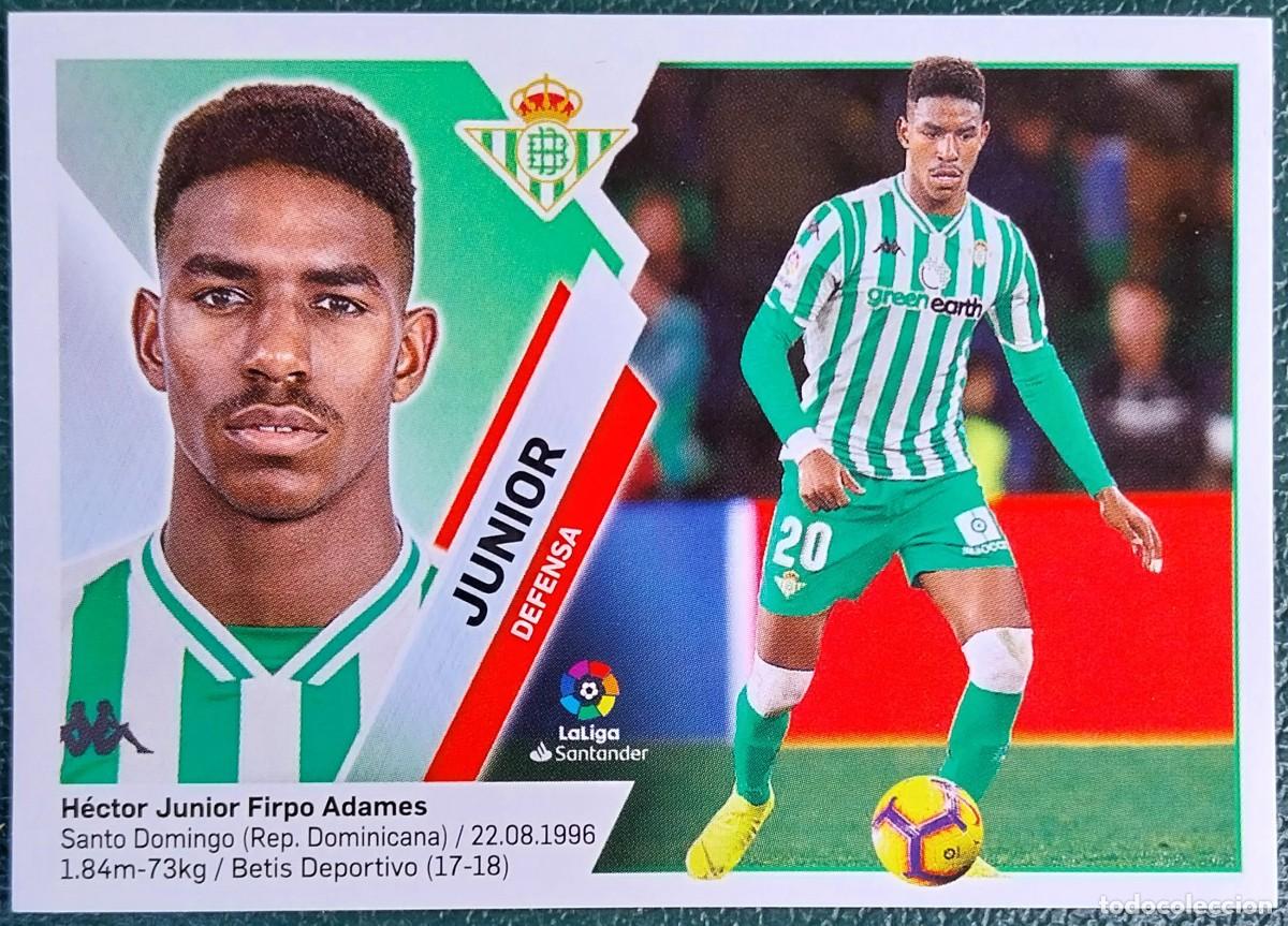 Cromos de f&uacute;tbol: 8 JUNIOR REAL BETIS CROMOS ALBUM EDICIONES ESTE 2019 2020 19 20