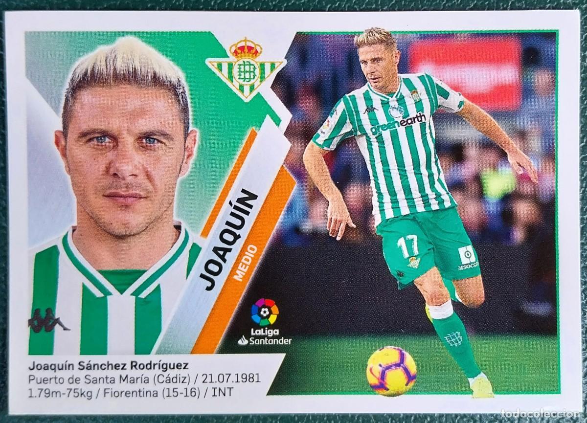 Cromos de f&uacute;tbol: 12 JOAQUIN REAL BETIS CROMOS ALBUM EDICIONES ESTE 2019 2020 19 20