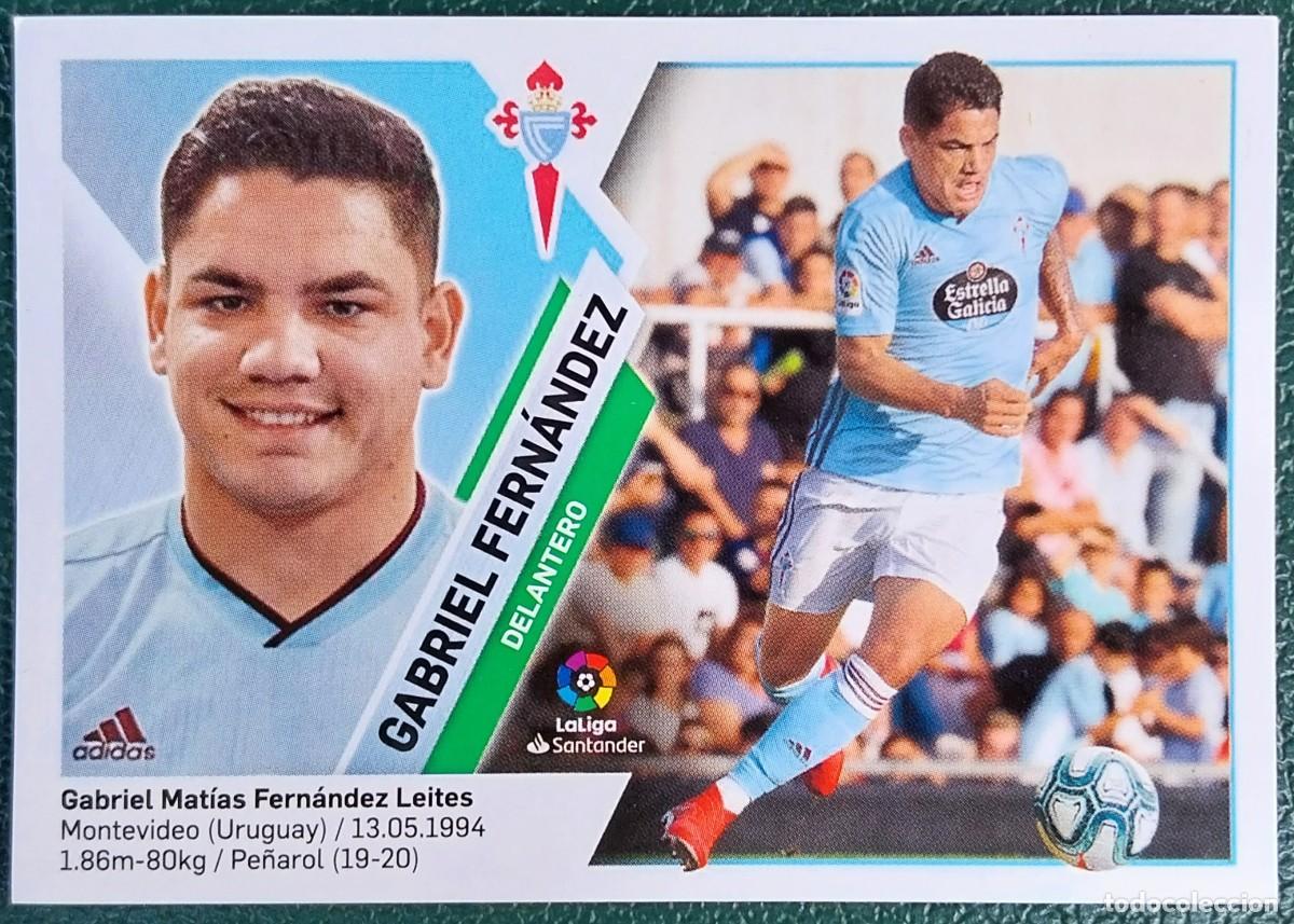 Football Stickers: 15 GABRIEL FERNANDEZ CELTA DE VIGO CROMOS ALBUM EDICIONES ESTE 2019 2020 19 20