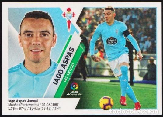 Football Stickers: 16 IAGO ASPAS CELTA DE VIGO CROMOS ALBUM EDICIONES ESTE 2019 2020 19 20