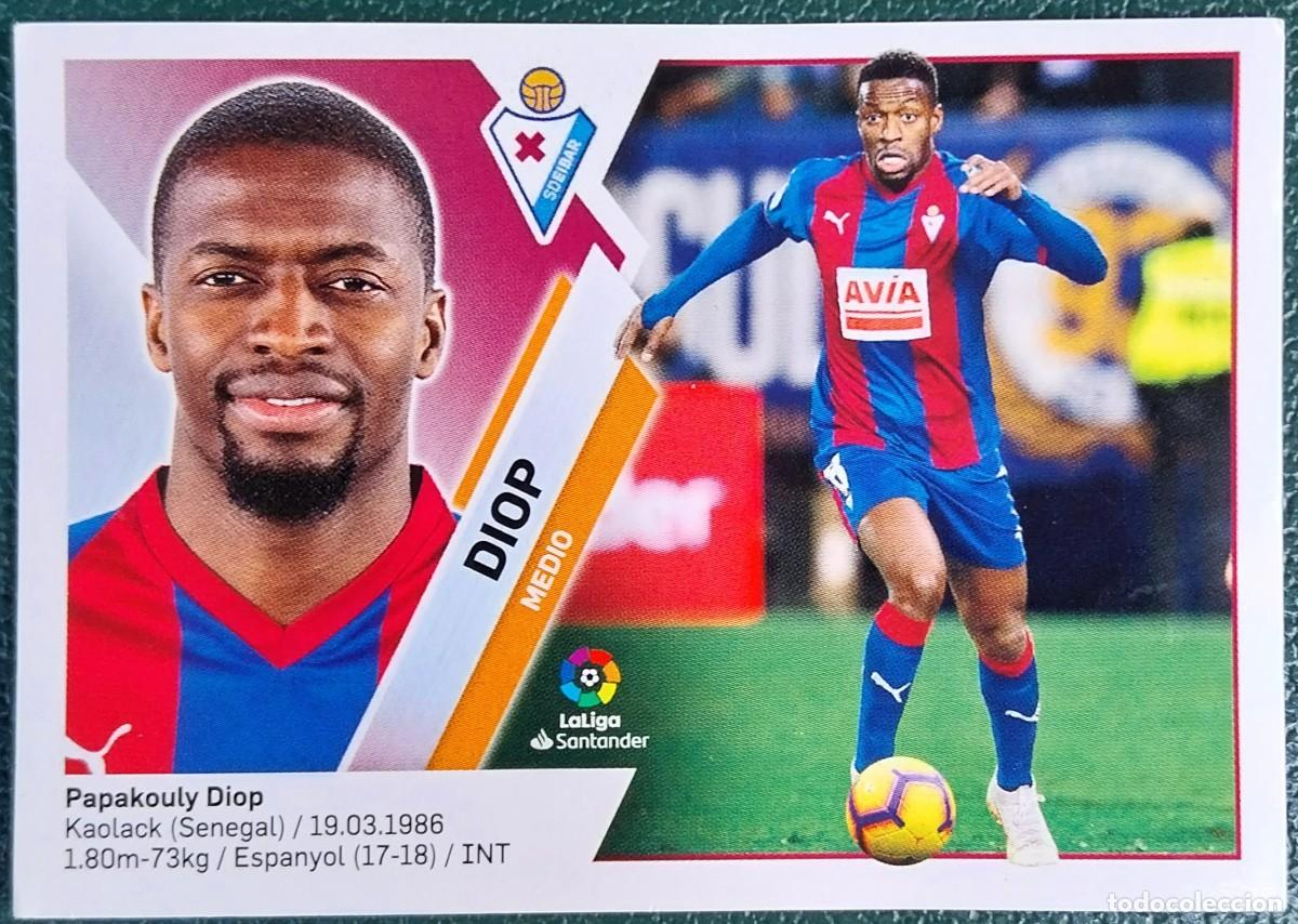 Figurine di Calcio: 12A / 12 A DIOP SD EIBAR CROMOS ALBUM EDICIONES ESTE 2019 2020 19 20