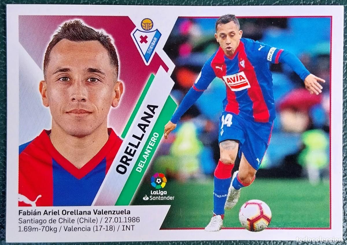 Cromos de f&uacute;tbol: 13 ORELLANA SD EIBAR CROMOS ALBUM EDICIONES ESTE 2019 2020 19 20