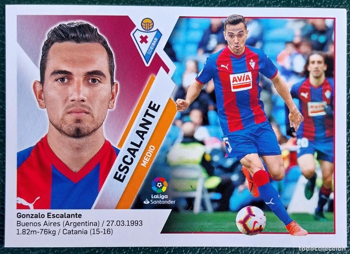Cromos de f&uacute;tbol: 9 ESCALANTE SD EIBAR CROMOS ALBUM EDICIONES ESTE 2019 2020 19 20