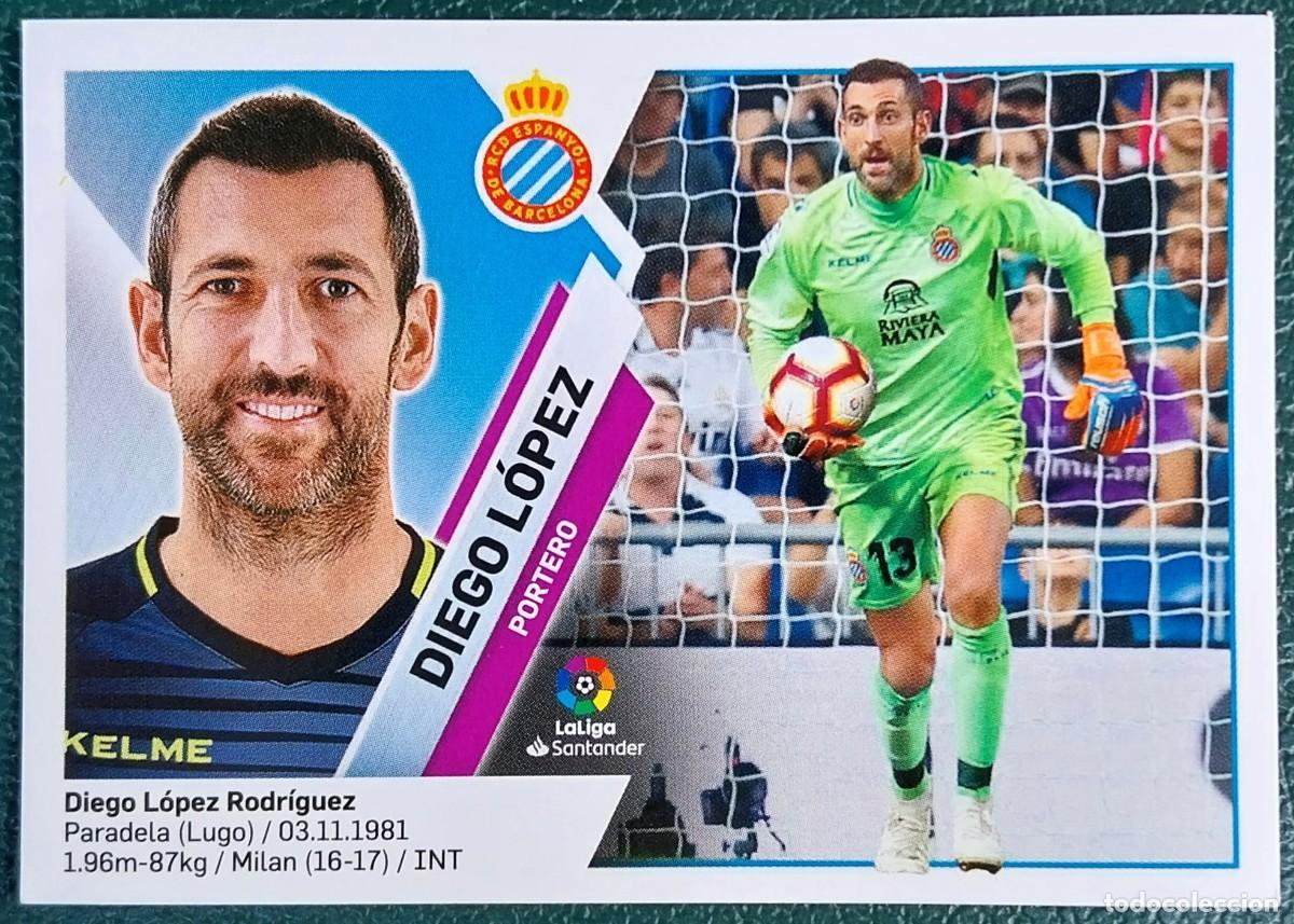 Cromos de f&uacute;tbol: 1 DIEGO LOPEZ RCD ESPANYOL CROMOS ALBUM EDICIONES ESTE 2019 2020 19 20