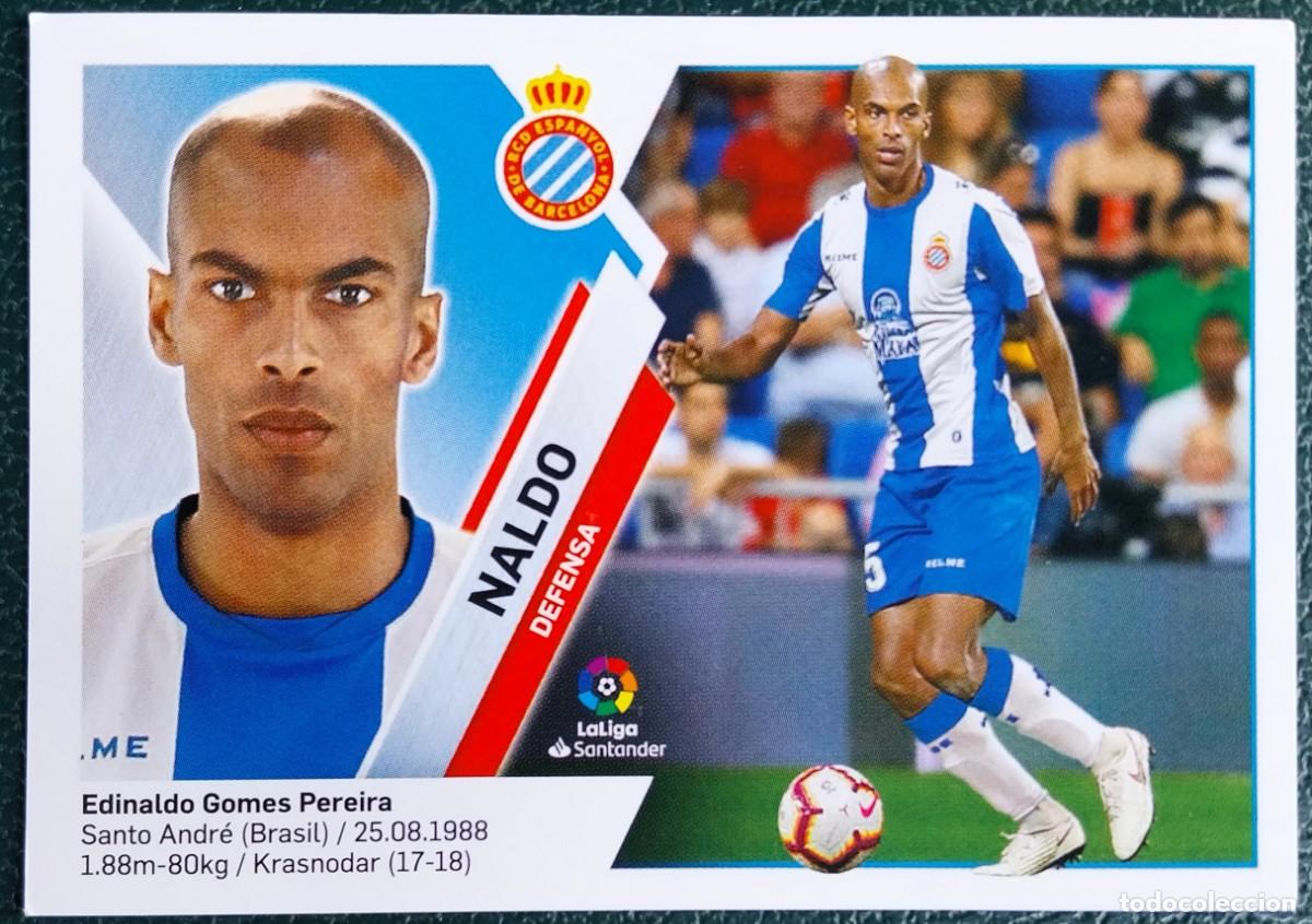 Cromos de f&uacute;tbol: 6 NALDO RCD ESPANYOL CROMOS ALBUM EDICIONES ESTE 2019 2020 19 20