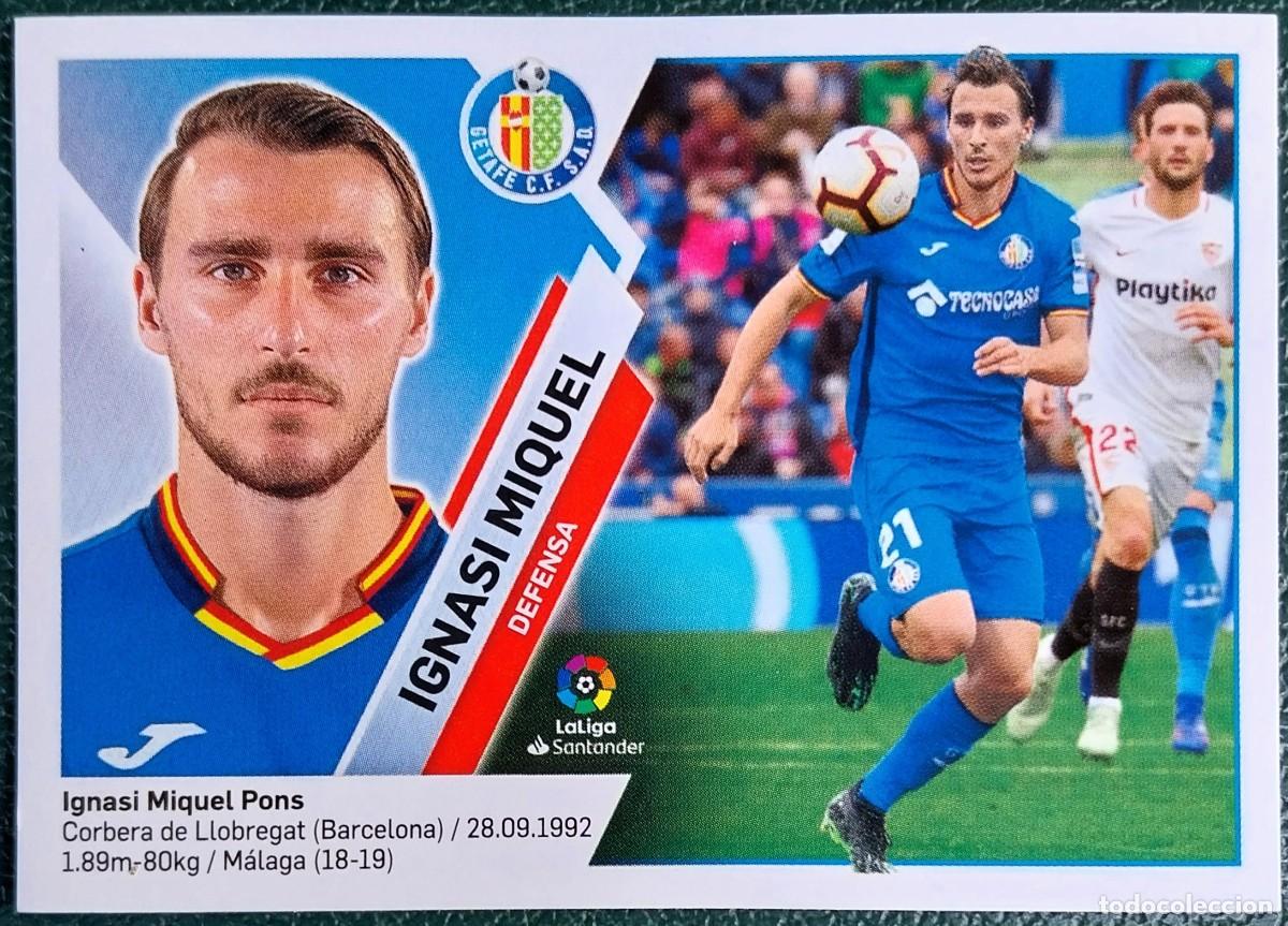 Cromos de f&uacute;tbol: 6B / 6 B IGNASI MIQUEL GETAFE CF CROMOS ALBUM EDICIONES ESTE 2019 2020 19 20
