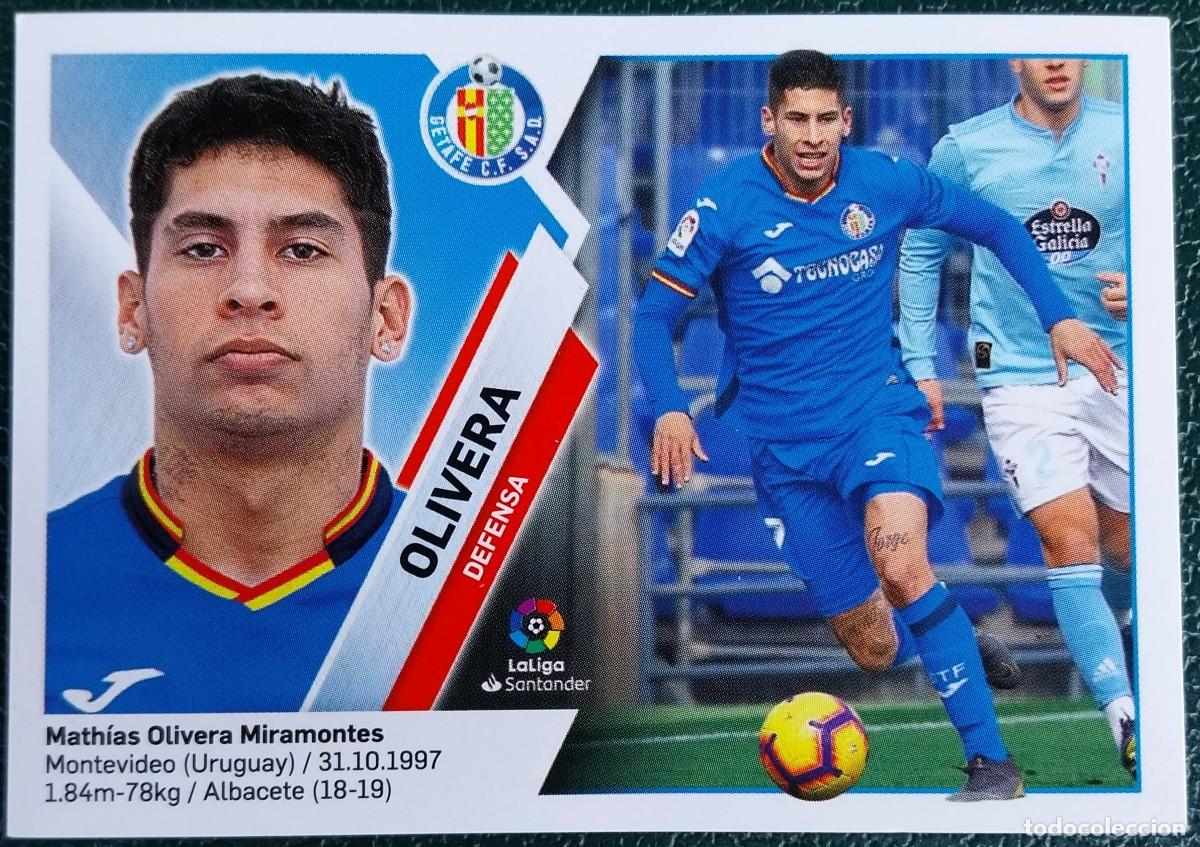 Cromos de f&uacute;tbol: 7B / 7 B OLIVERA GETAFE CF CROMOS ALBUM EDICIONES ESTE 2019 2020 19 20