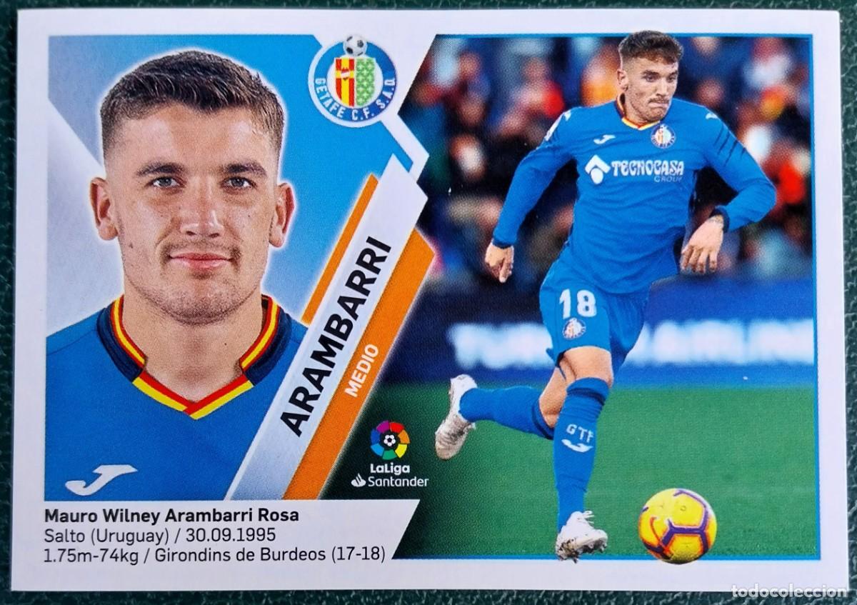 Cromos de f&uacute;tbol: 8 ARAMBARRI GETAFE CF CROMOS ALBUM EDICIONES ESTE 2019 2020 19 20