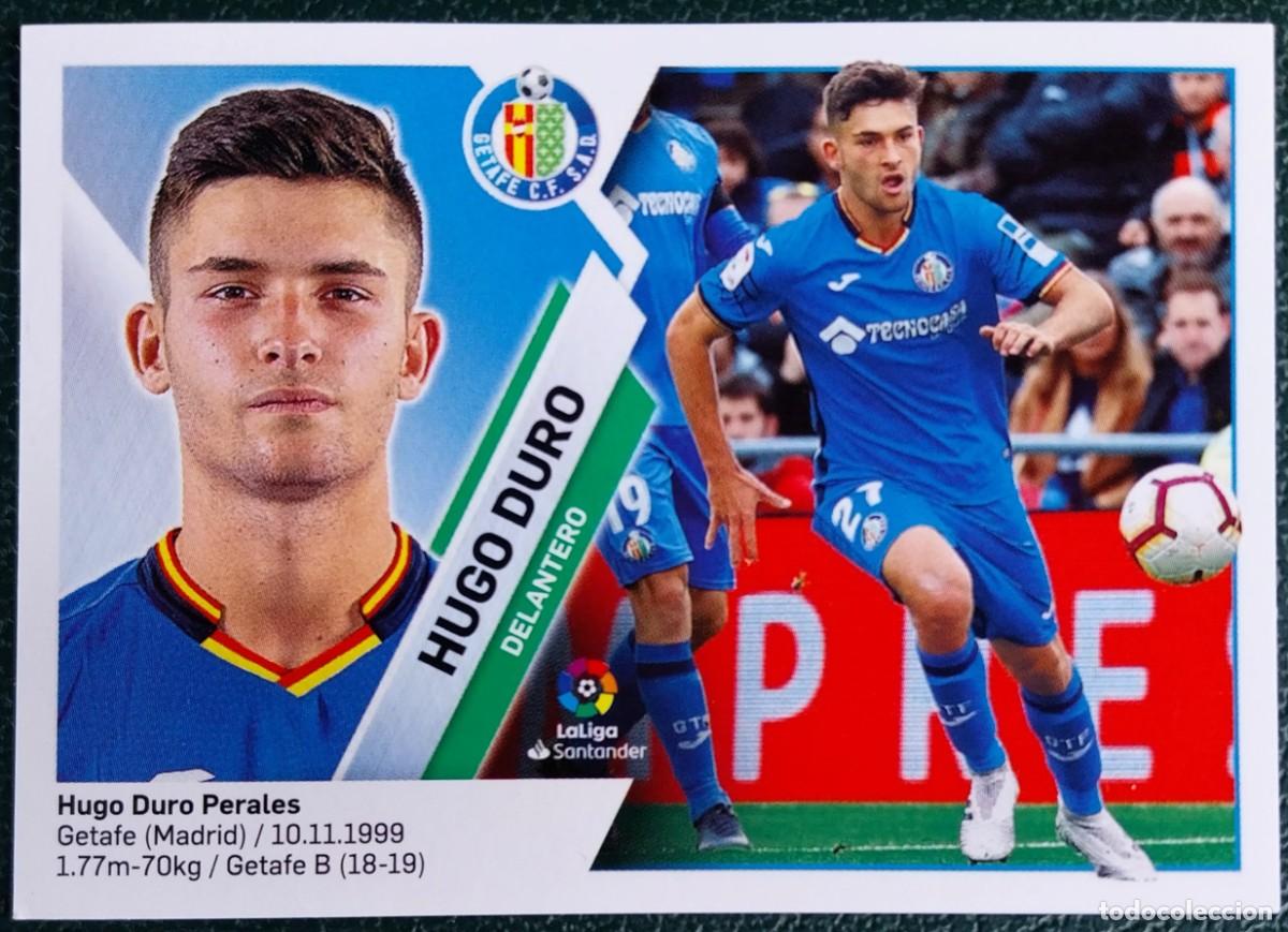 Cromos de f&uacute;tbol: 13 HUGO DURO GETAFE CF CROMOS ALBUM EDICIONES ESTE 2019 2020 19 20
