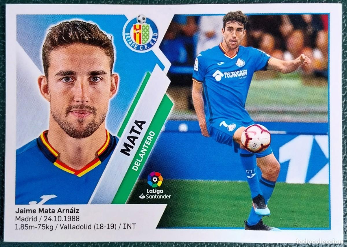 Cromos de f&uacute;tbol: 14 MATA GETAFE CF CROMOS ALBUM EDICIONES ESTE 2019 2020 19 20