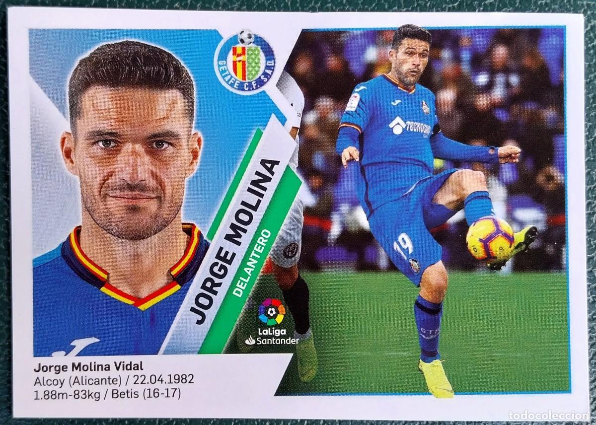 Cromos de f&uacute;tbol: 16 JORGE MOLINA GETAFE CF CROMOS ALBUM EDICIONES ESTE 2019 2020 19 20