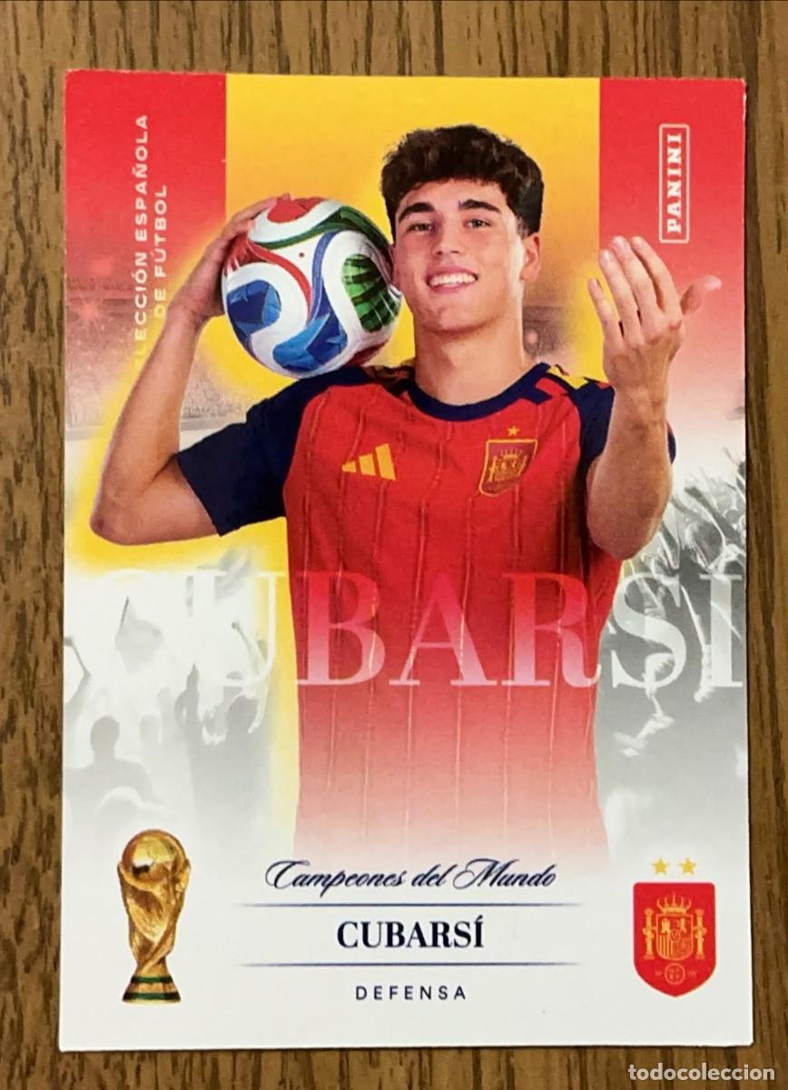 Cromos de f&uacute;tbol: Pau Cubarsi #26 Panini Pasion Espa&ntilde;a Campeones del Mundo 2026