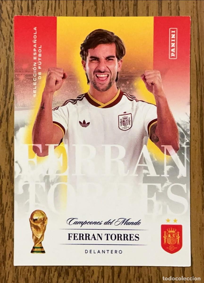 Cromos de f&uacute;tbol: Ferran Torres #11 Panini Pasion Espa&ntilde;a Campeones del Mundo 2026