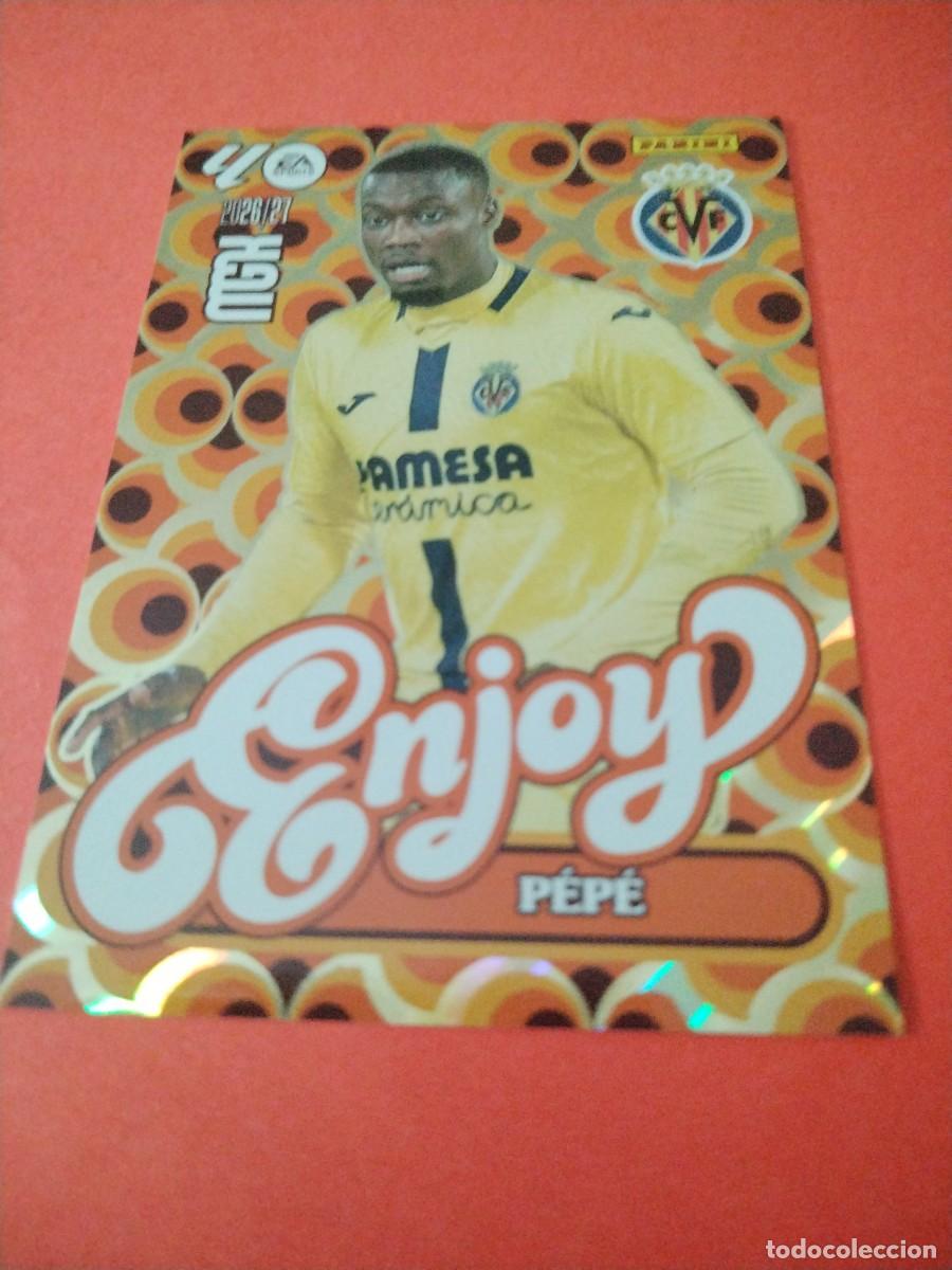 Cromos de f&uacute;tbol: MEGACRACKS 2026 2027 ENJOY N 386 PEPE