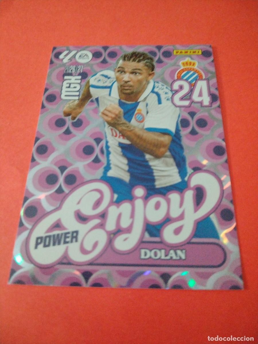 Cromos de f&uacute;tbol: MEGACRACKS 2026 2027 ENJOY POWER 382P DOLAN