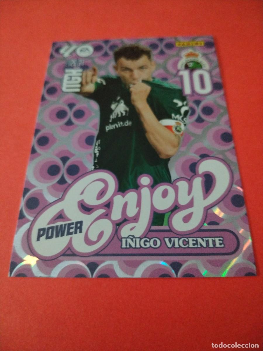 Cromos de f&uacute;tbol: MEGACRACKS 2026 2027 ENJOY POWER 383P I&Ntilde;IGO VICENTE