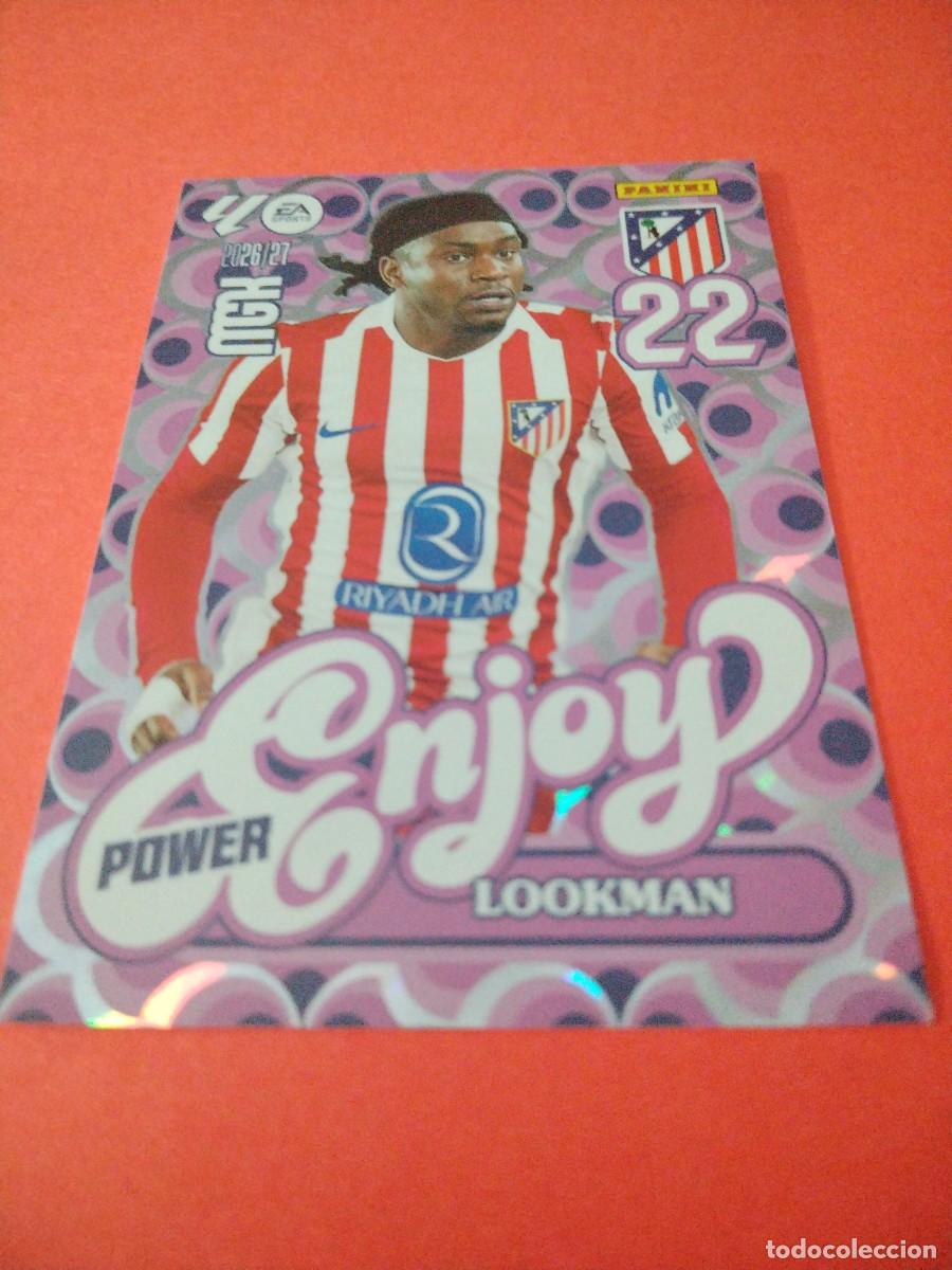 Cromos de f&uacute;tbol: MEGACRACKS 2026 2027 ENJOY POWER 385P LOOKMAN