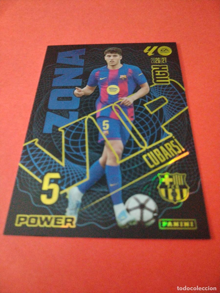 Cromos de f&uacute;tbol: MEGACRACKS 2026 2027 ZONA VIP POWER N 391P CUBARSI