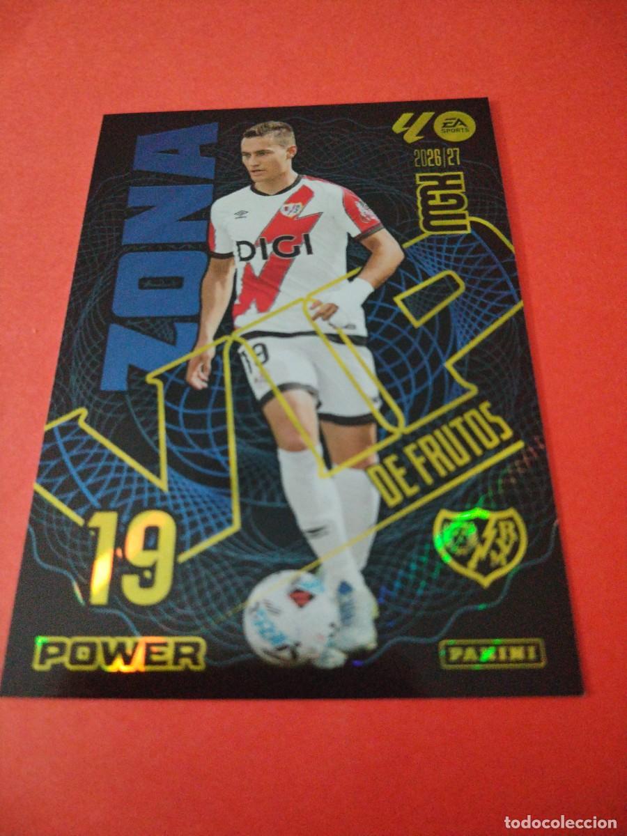 Cromos de f&uacute;tbol: MEGACRACKS 2026 2027 ZONA VIP POWER N 392P DE FRUTOS