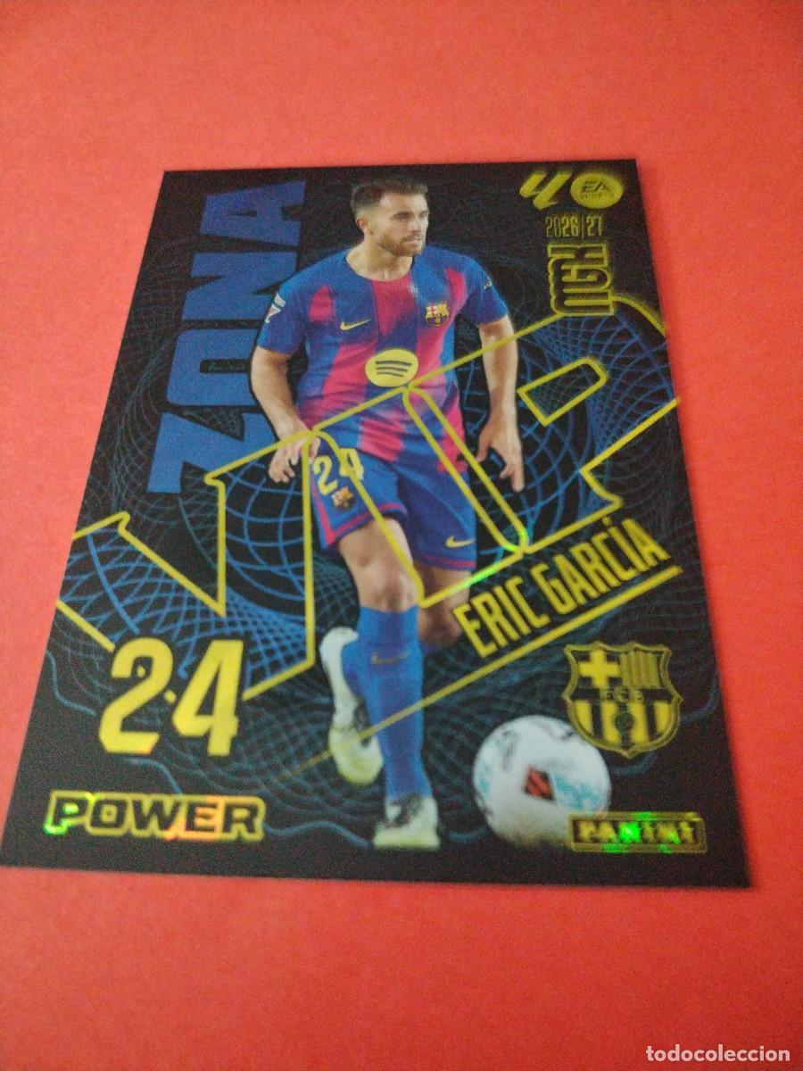 Cromos de f&uacute;tbol: MEGACRACKS 2026 2027 ZONA VIP POWER N 393P ERIC GARCIA