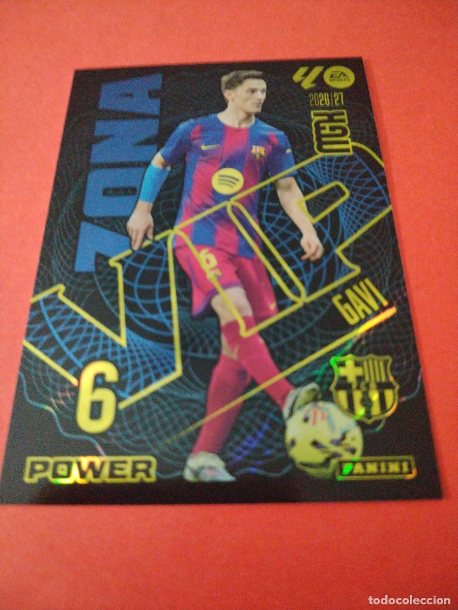 Cromos de f&uacute;tbol: MEGACRACKS 2026 2027 ZONA VIP POWER N 394P GAVI