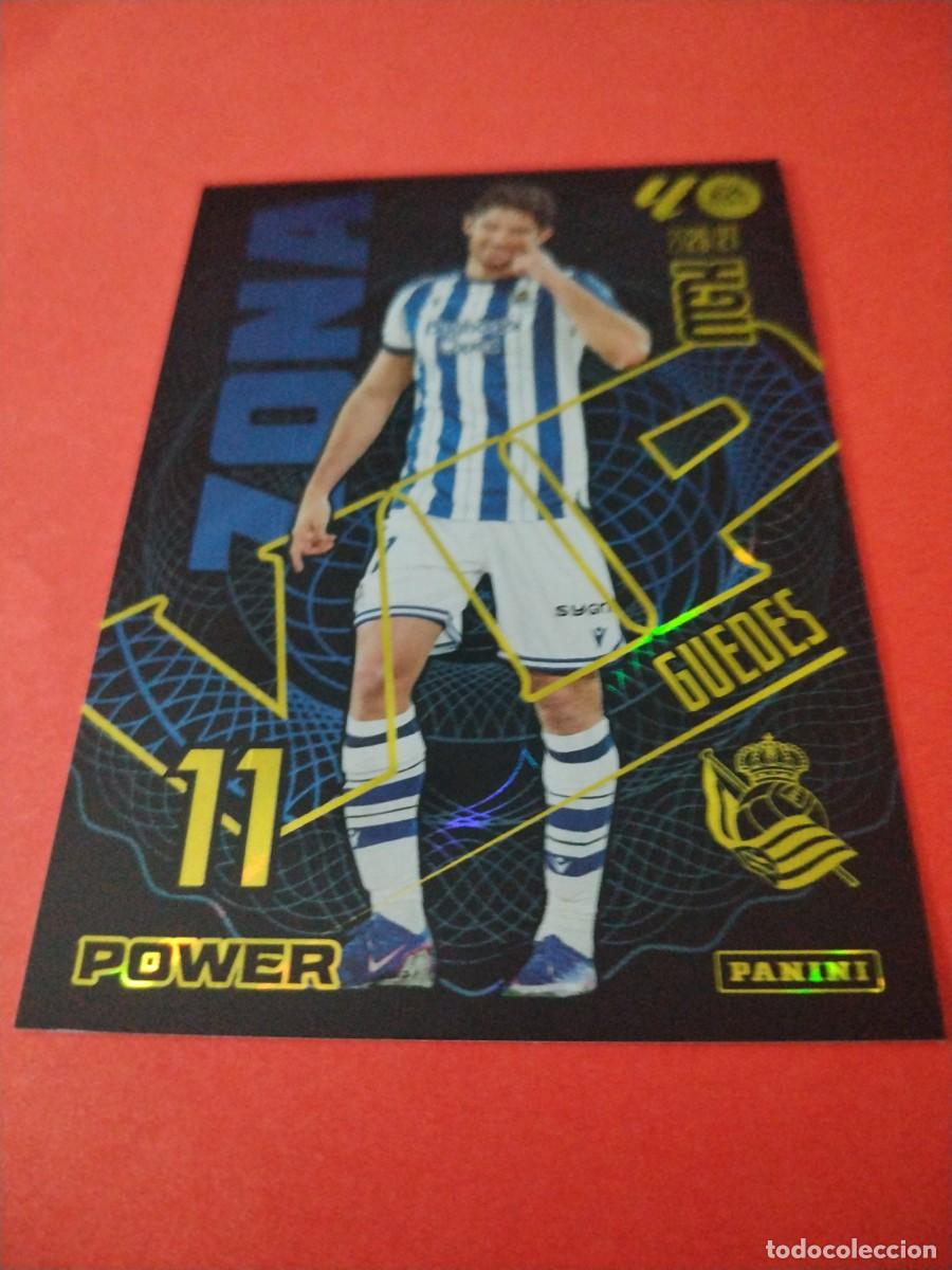 Cromos de f&uacute;tbol: MEGACRACKS 2026 2027 ZONA VIP POWER N 395P GUEDES