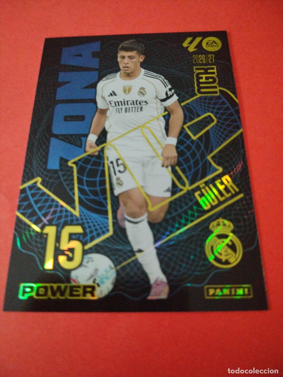 Cromos de f&uacute;tbol: MEGACRACKS 2026 2027 ZONA VIP POWER N 396P GULER