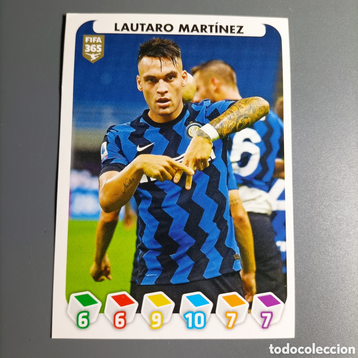 Cromos de f&uacute;tbol: STICKER PANINI ALBUM 2021. FIFA 365 (INTERNAZIONALE MILANO) №264 LAUTARO MART&Iacute;NEZ