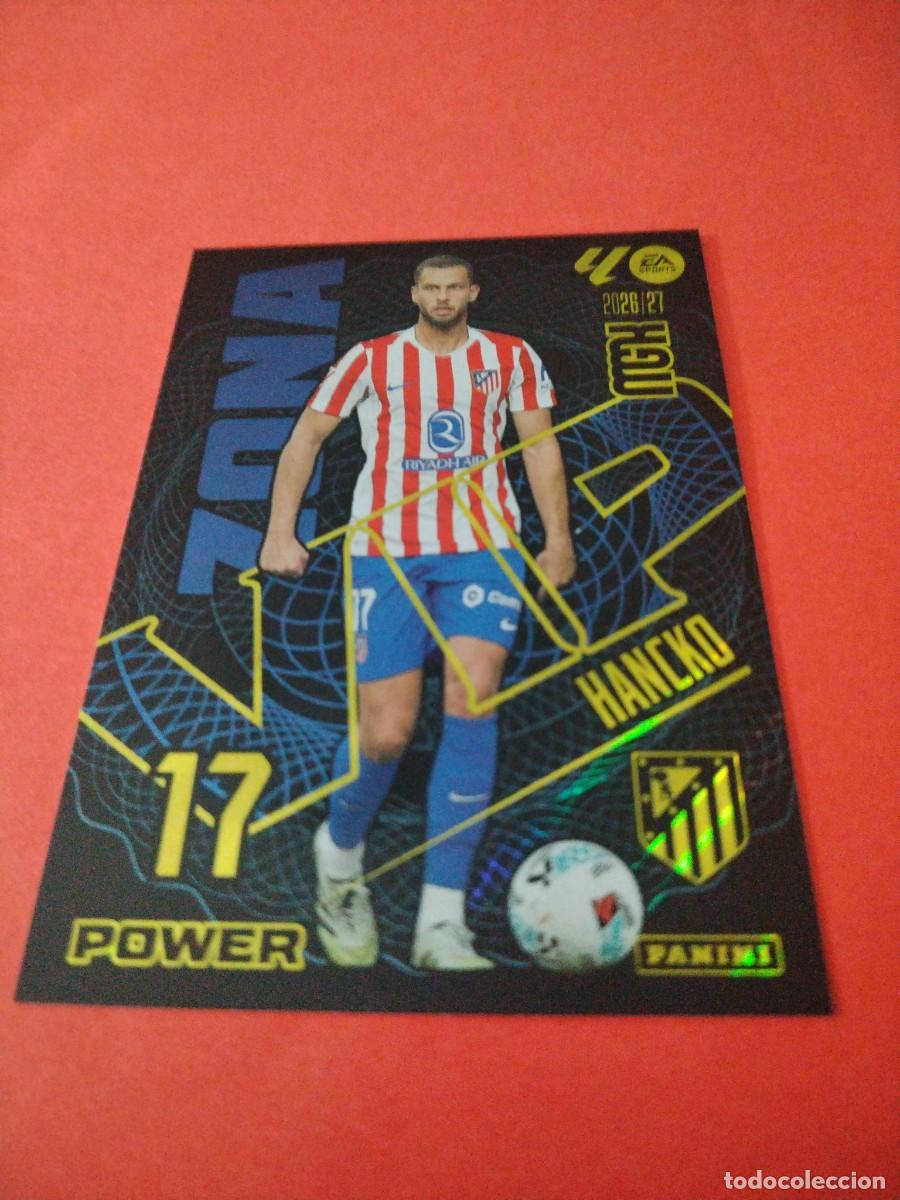 Cromos de f&uacute;tbol: MEGACRACKS 2026 2027 ZONA VIP POWER N 397P HANCKO