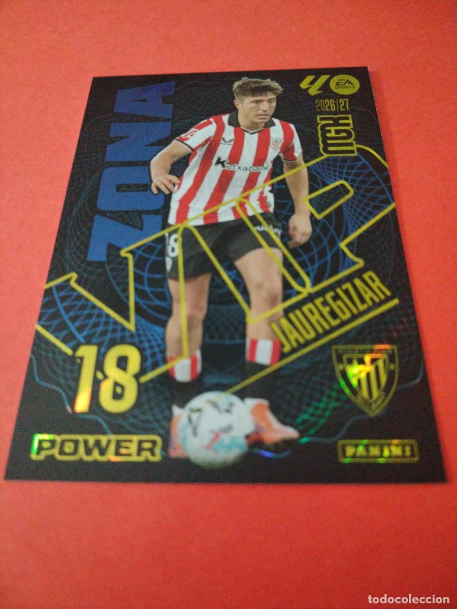 Cromos de f&uacute;tbol: MEGACRACKS 2026 2027 ZONA VIP POWER N 398P JAUREGIZAR