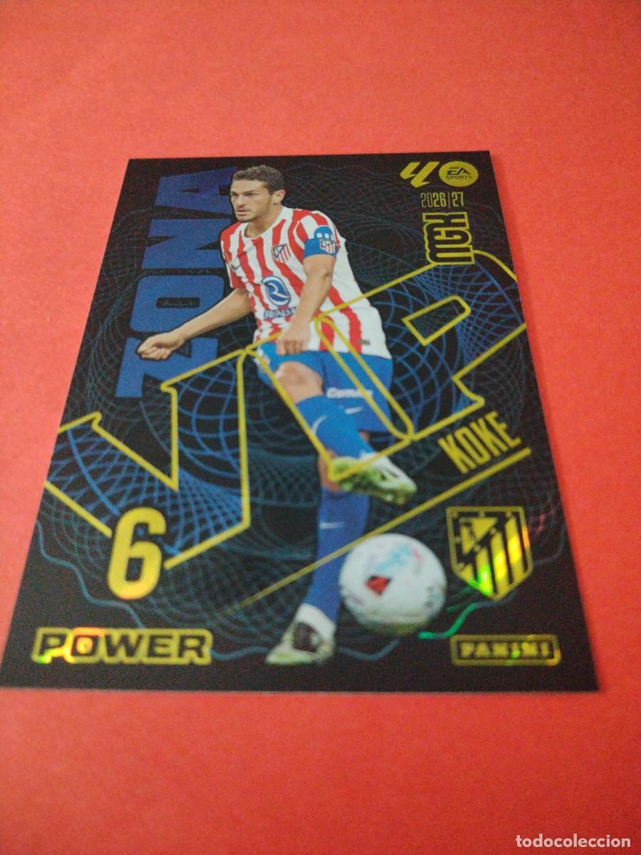 Cromos de f&uacute;tbol: MEGACRACKS 2026 2027 ZONA VIP POWER N 400P KOKE