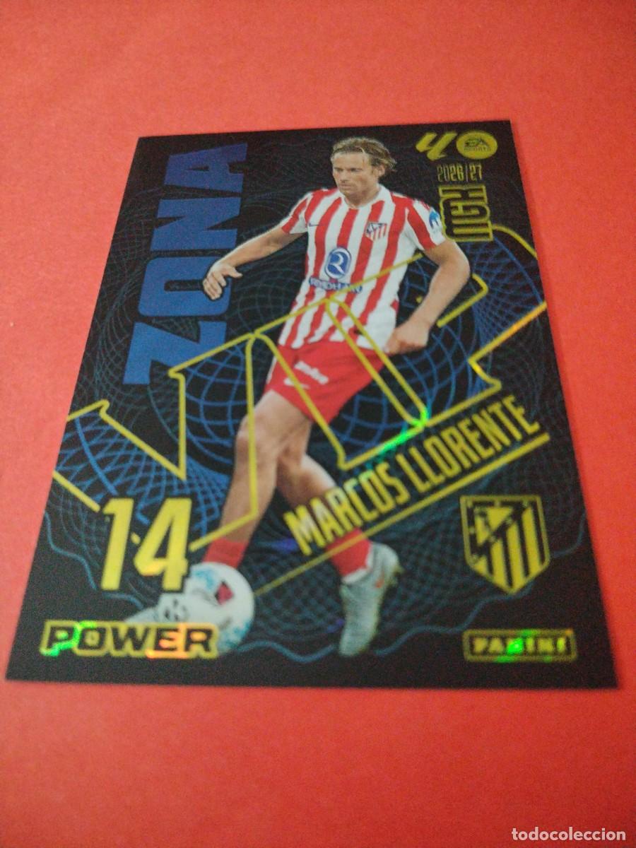 Cromos de f&uacute;tbol: MEGACRACKS 2026 2027 ZONA VIP POWER N 401P MARCOS LLORENTE