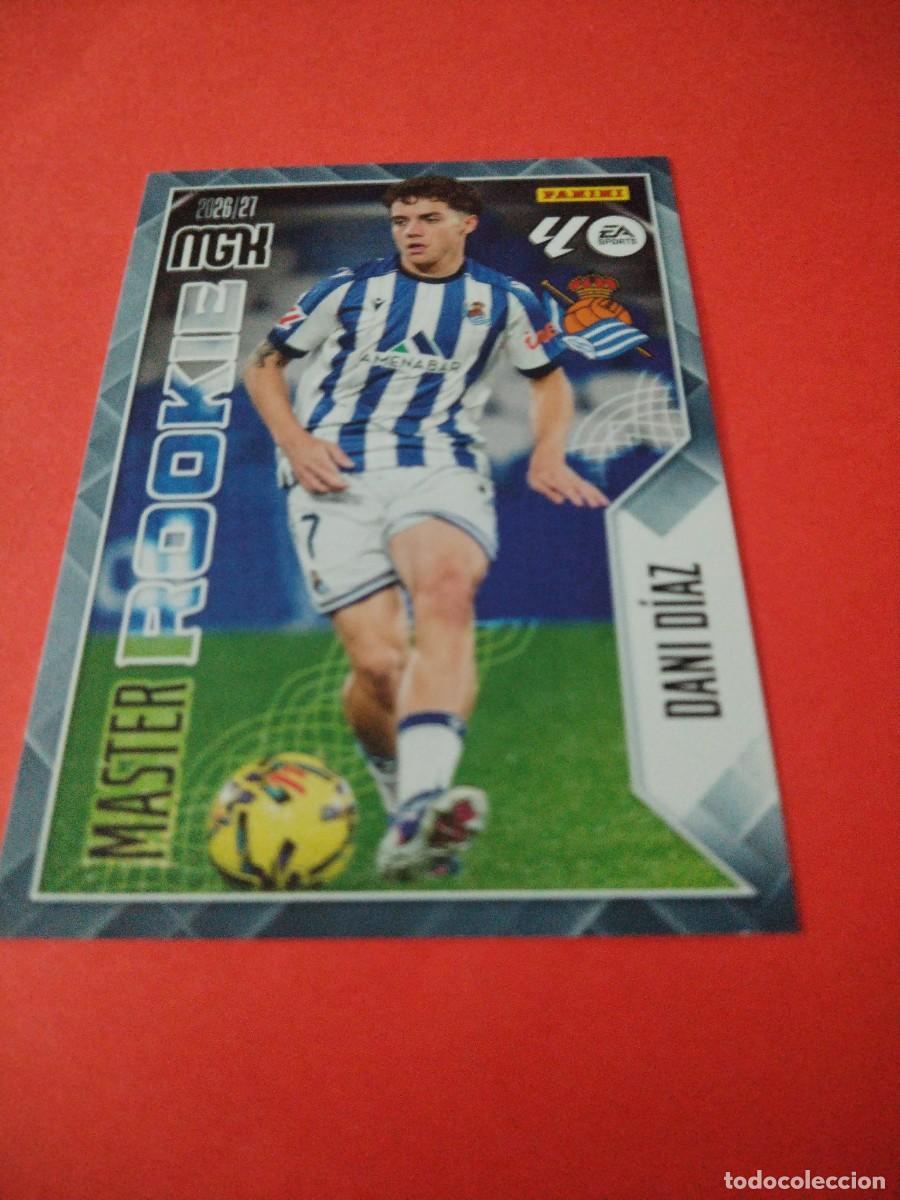 Figurine di Calcio: MEGACRACKS 2026 2027 M&Aacute;STER ROOKIE N 411 DANI DIAZ