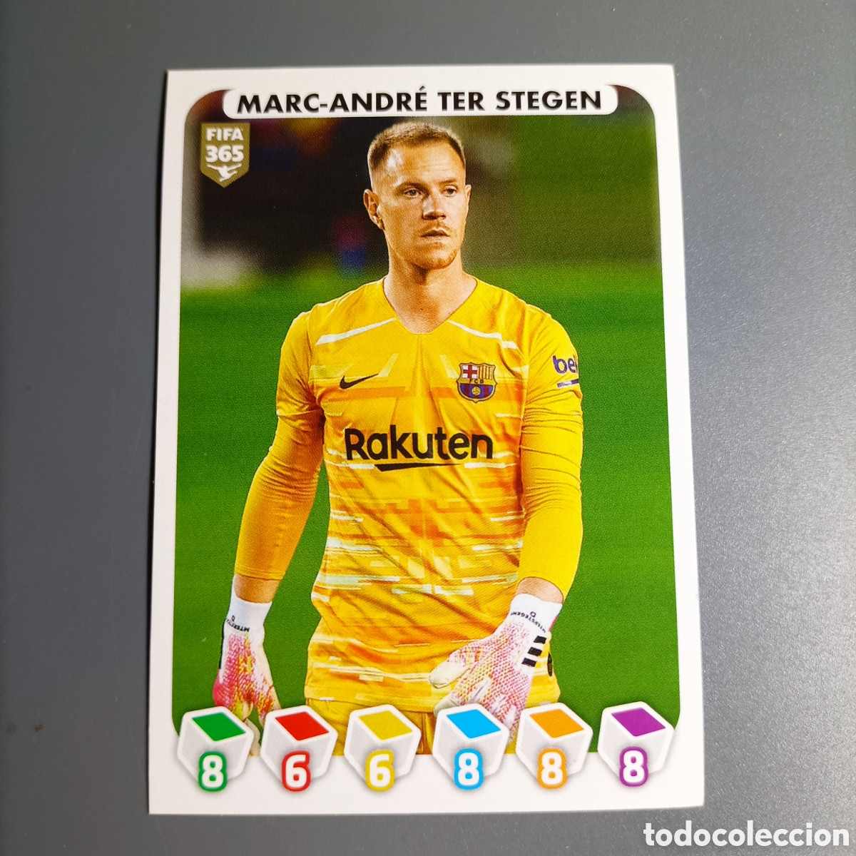 Figurine di Calcio: STICKER PANINI ALBUM 2021. FIFA 365 (FC BARCELONA) №140 MARC-ANDRE TER STEGEN