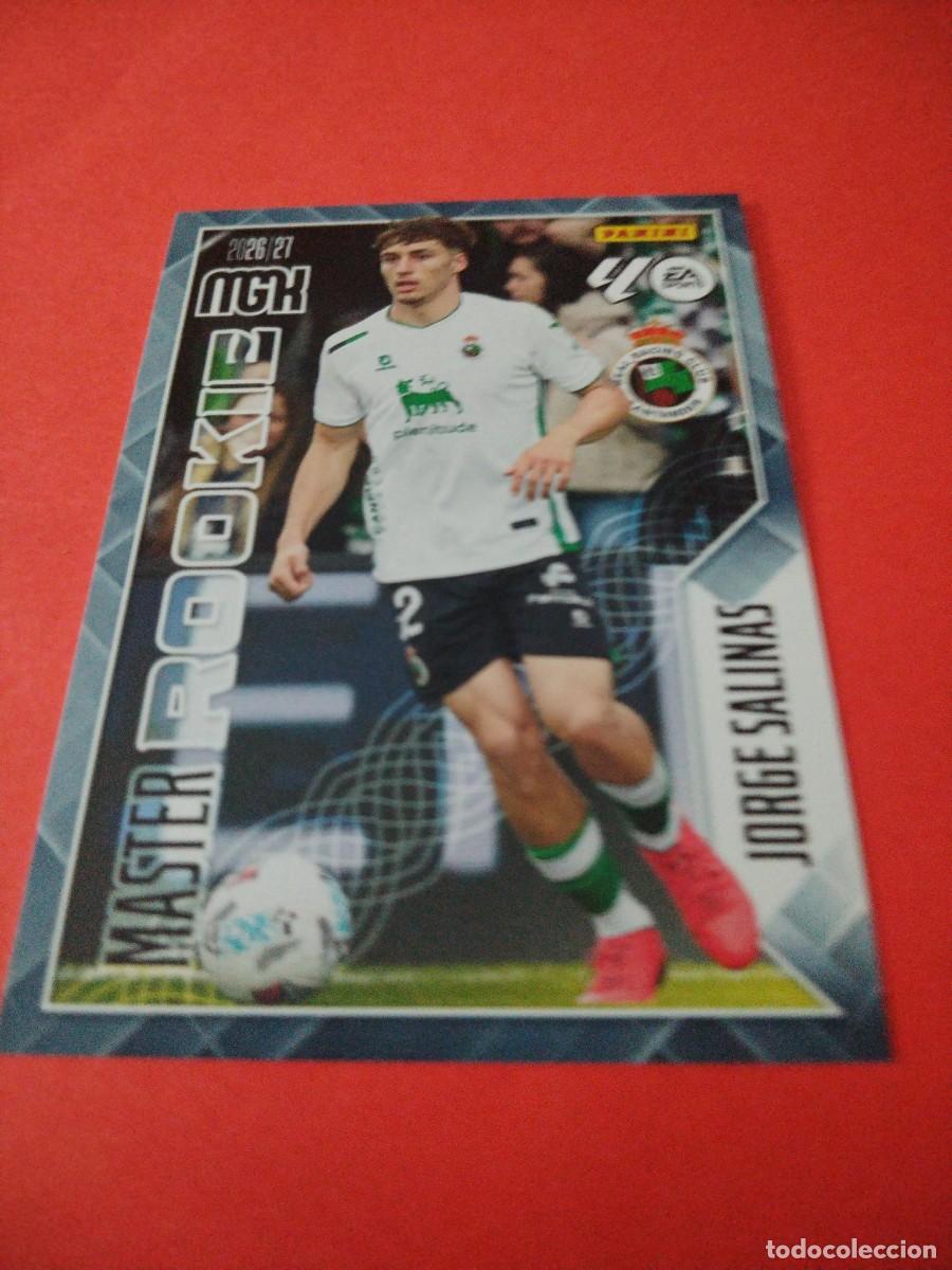 Figurine di Calcio: MEGACRACKS 2026 2027 M&Aacute;STER ROOKIE N 414 JORGE SALINAS